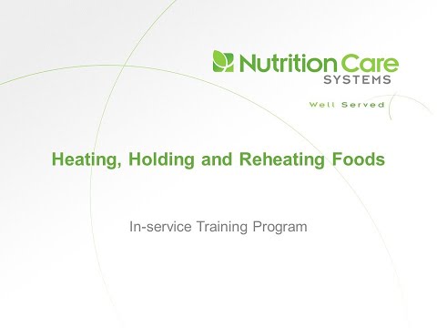 Heating, Holding and Reheating Foods