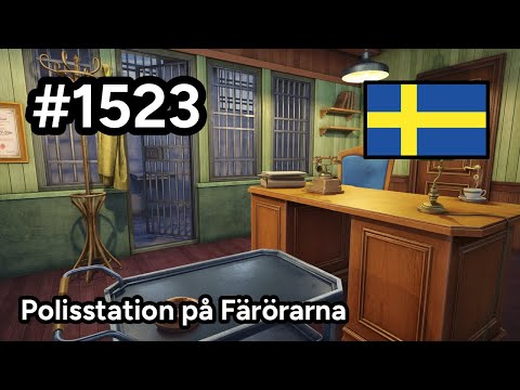 #1523 🇸🇪 (📕7-📄10-3) - Polisstation på Färörarna - June's Journey