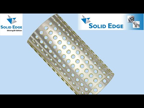 Solid Edge tutorial - 45 - Sheet metal bend & unbend l Solid edge Sheet metal tutorial for beginners