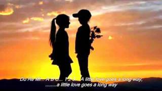 A Little Love Goes A Long Way with Lyrics   by: Donna Cruz, Regine Velasquez and Mikee Cojuanco