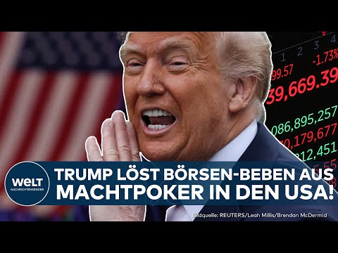 USA: Börsen-Beben! Äußerung von Trump sorgt für Absturz! Wie reagiert die Notenbank Fed?