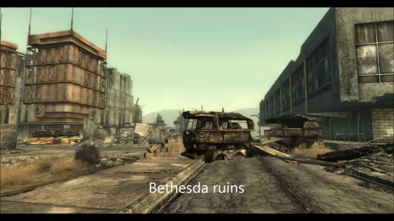 Fallout 3 Real Life Locations Comparison - YouTube