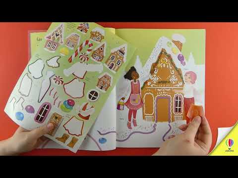 Книга Sticker Dolly Dressing: Christmas Fairies video 1