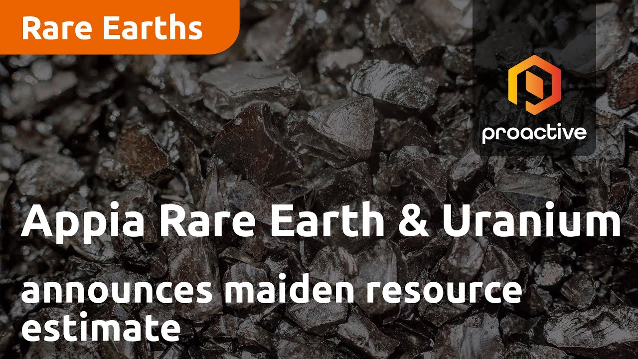 Appia Rare Earth and Uranium announces maiden resource estimate at the PCH Project in Brazil