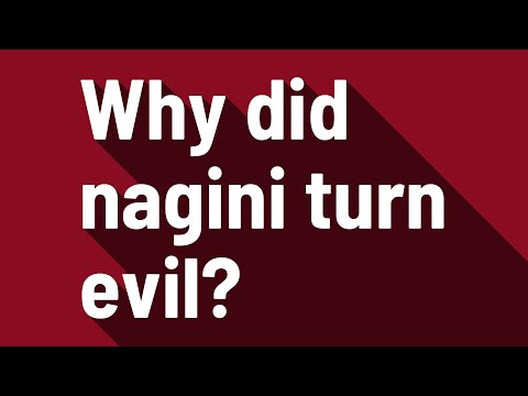 Why did nagini turn evil?
