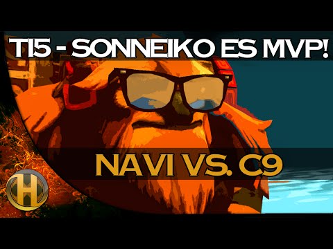 Dota 2 TI5 - Na'Vi vs. C9 Game 2 Highlights SoNNeikO Earthshaker MVP
