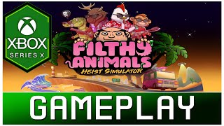 Filthy Animals | Heist Simulator | Xbox Series X Gameplay | First Look