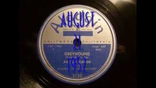 78rpm: Greyhound - Amos Milburn, 1952 - Aladdin 3150