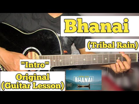 Bhanai - Tribal Rain | Guitar Lesson | Intro Part | (With Tab)