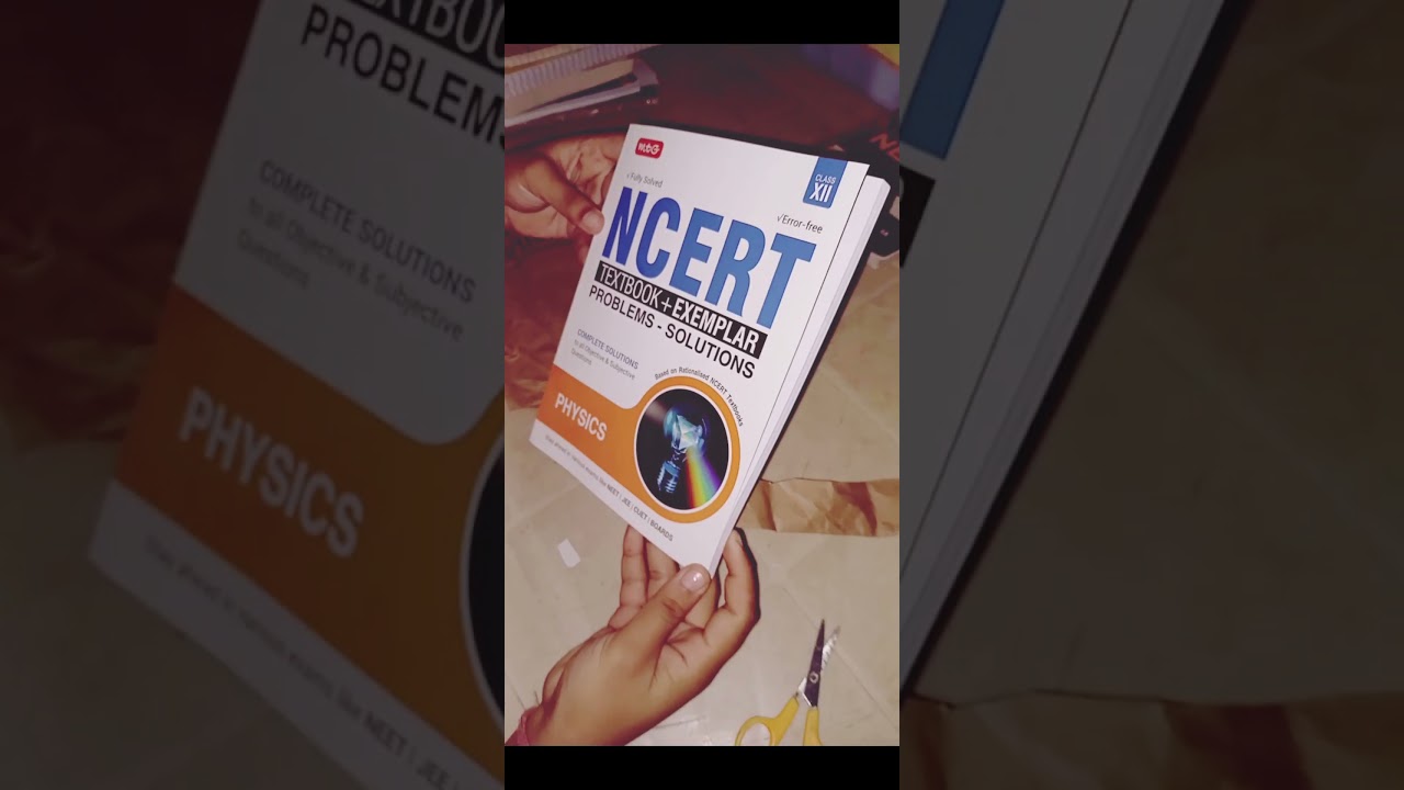Unboxing of Physics Ncert Textbook+ Exemplar #mtg #ncert #shorts #neet 2024