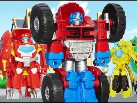 OPTIMUS PRIME reviews Playskool Heroes Rescue Bots