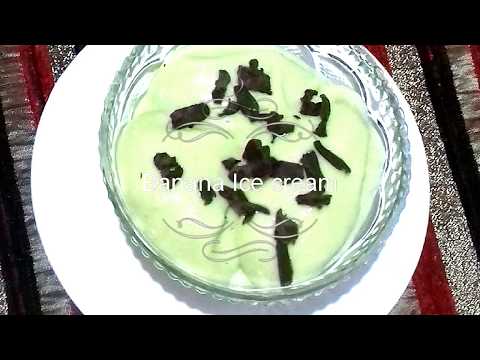 Banana ice cream recipe || Lockdown may easy Banana ice cream || 2 Ingredients Ice cream recipe