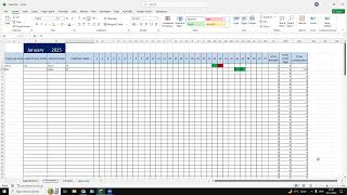 Automated Employee Attendance Tracker with Overtime Calculation (Excel/Google Sheets)