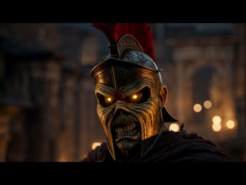 Iron Maiden – The Evil That Men Do -   AI 4K Tribute Video CC