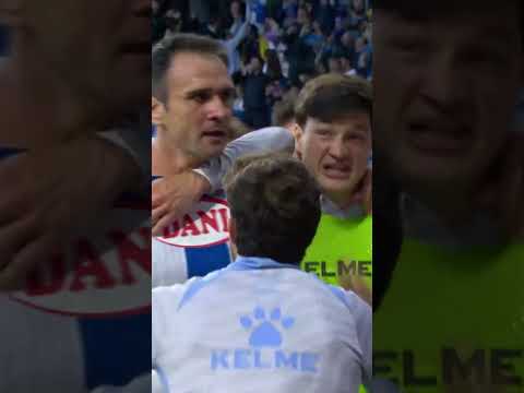 😭 Manolo González, coach de l'Espanyol, en larmes après la première victoire de son équipe en 2026