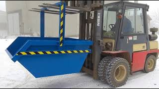 Daruzható 1000 literes sittes konténer gyártótól eladó