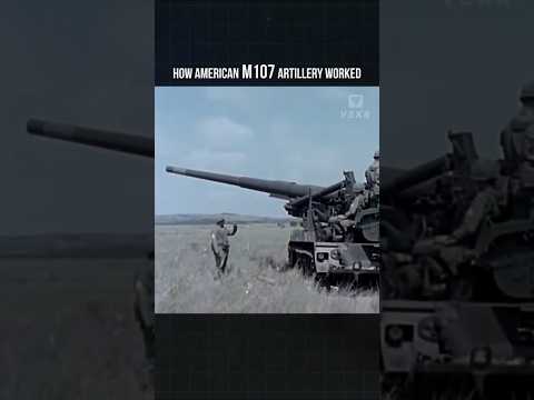 How American M107 Artillery Worked