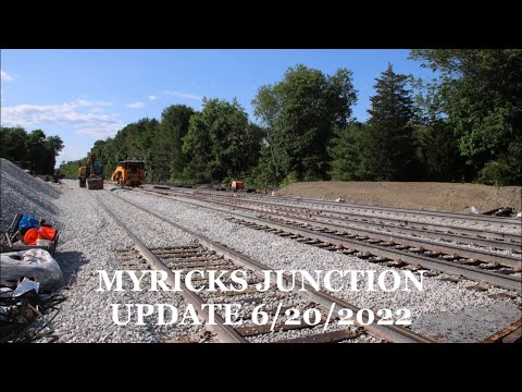 Major Myricks Junction Rebuild Update - 6/20/2022