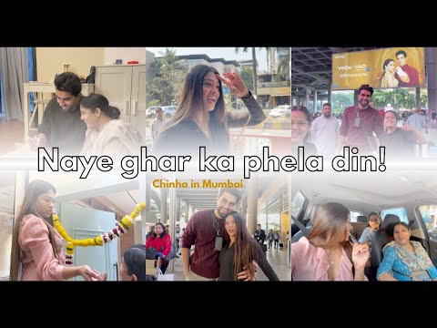 Finally Shifted! Naye Ghar Main Pehla din 🏡 | Chinha Mumbai Aa Gaya ✨| Nita Shilimkar