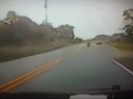 Motorcycle Cop Rolls Police Dodge Charger In Police Chases
