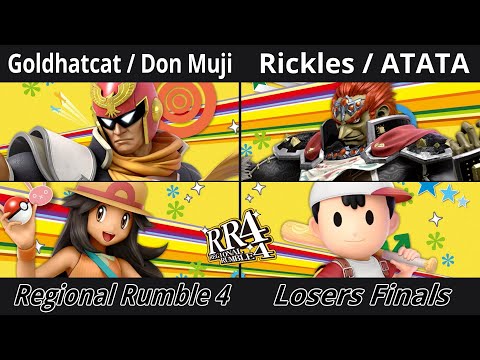 Regional Rumble 4 - Losers FInals - Goldhatcat / Don Muji vs Rickles / ATATA