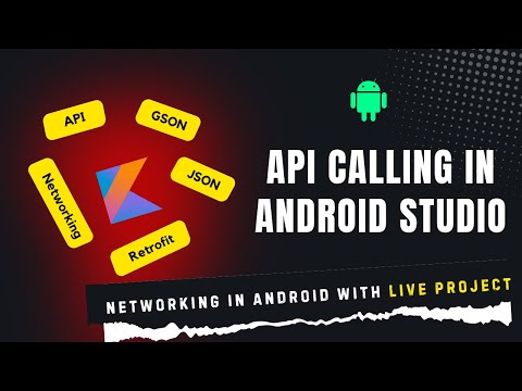 Retrofit Api Calling in Android Studio | How to make api calling in Android | Networking in Android
