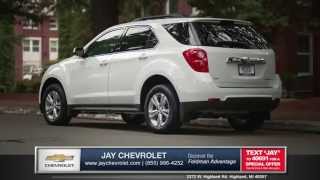 preview picture of video 'Beautiful White Chevrolet Equinox in Highland, MI attracts GMC Terrain shoppers'