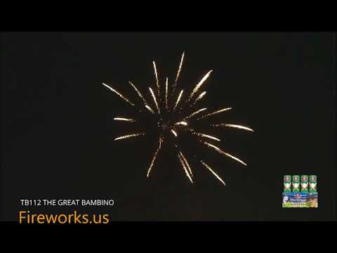 The Great Bambino 500 Gram Fireworks Finale Rack from Sky Bacon