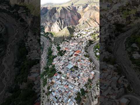 Pueblo de Iruya en las montañas