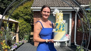 Decorating my 3 tier birthday cake | Sweet Things By Amy is live