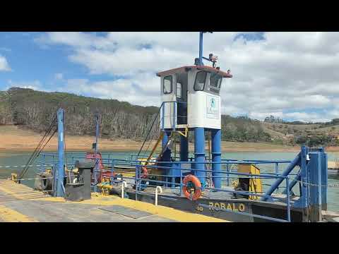 Natividade da serra, a balsa em operação 