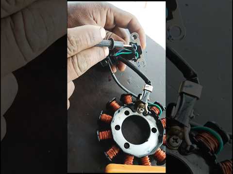 Honda dream pickup coil checking #shortvideo #youtubeshorts