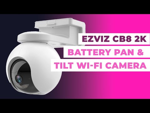 EZVIZ CB8 Battery-Powered Pan & Tilt Wi-Fi Camera