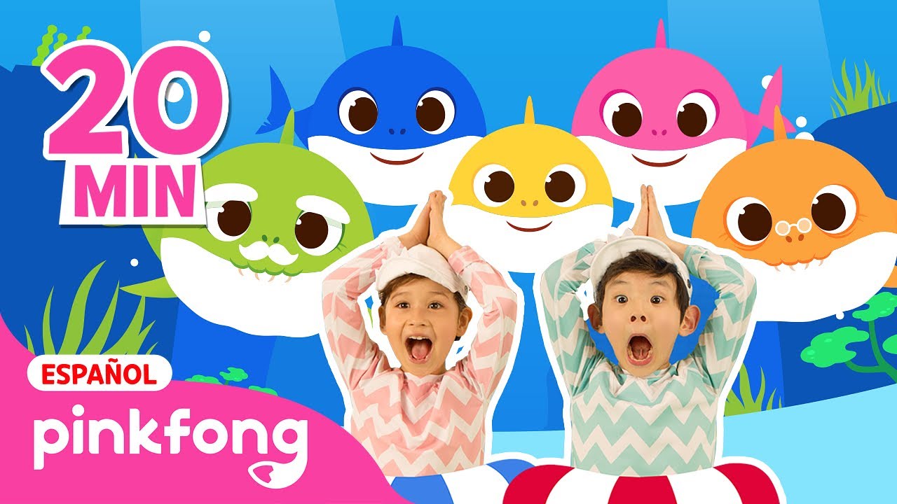 🦈Tiburón Bebé Más Rápido 1.5x | Baile del Tiburón Bebé | Inglés y Español | Pinkfong en español