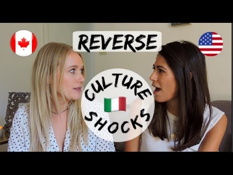 REVERSE CULTURE SHOCKS? NORTH AMERICA VS ITALY Video