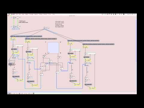 M4L: send/return surround sound for the dancefloor : max for live tutorial w/ Ableton live API