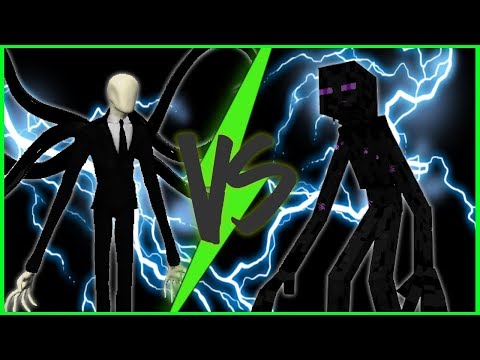 Slenderman vs Enderman Short Animation
