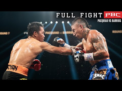(73) Manny Pacquiao vs Mario Barrios | July 19, 2025 Las Vegas