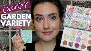 NEW ColourPop Garden Variety Collection | Swatches, Comparisons + Review