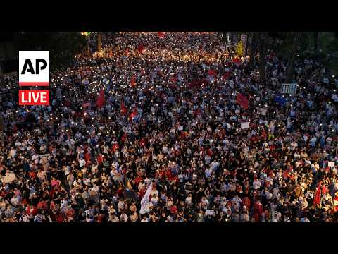 LIVE: People in Albania protest luxury development linked to Jared Kushner