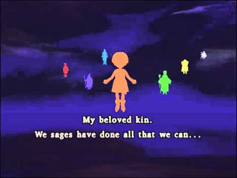 203 Dragon Quest 8 Cutscene - Removing Rhapthorne's Dark Barrier