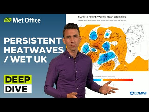 Deep Dive 18/07/2023 – Loopy jet stream? – Met Office weekly weather forecast UK