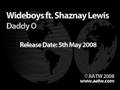 Wideboys ft. Shaznay Lewis - Daddy O (Radio ...