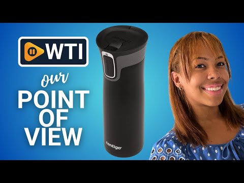 West Loop Stainless Steel Vacuum-Insulated Travel Mug with Spill-Proof Lid - WTI product video review
