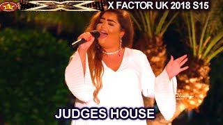 Scarlett Lee sings I Didn&#39;t Know My Own Strength the Girls | Judges House X Factor UK 2018
