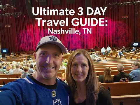 Nashville 3 - DAY Itinerary 2026: Ultimate Travel GUIDE to FOOD, MUSIC & Hidden GEMS! #nashville