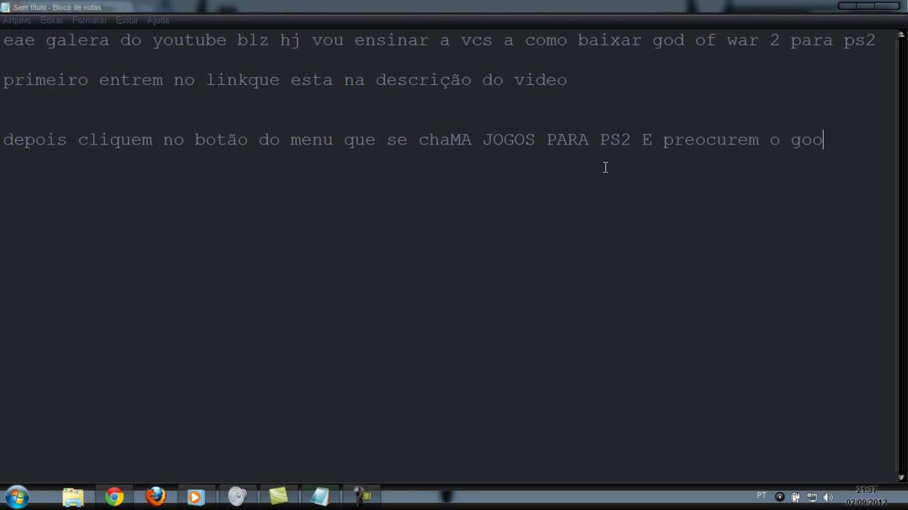 como baixar god of war 2 para ps2