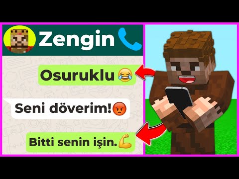 FAKİR, ZENGİNLE KAVGA EDİYOR! 😂 - Minecraft