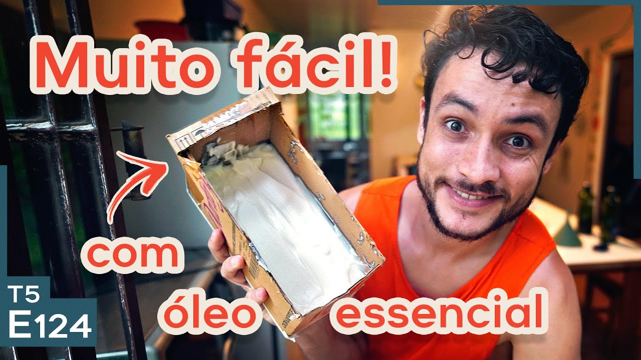 Fazendo sabonete com óleo de coco do ZERO