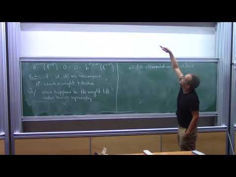 A.Harder, IHES, July 7, 2018 - "Filtrations on cohomology and mirror symmetry"
